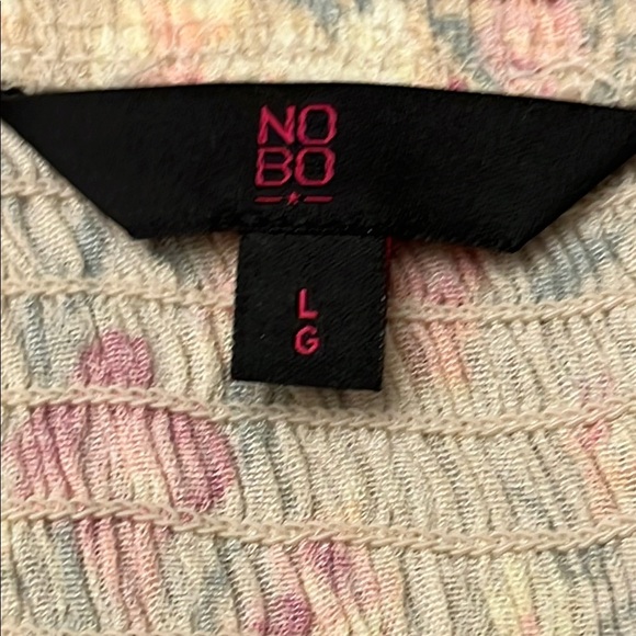 Nobo Floral Milk Maid Dress Large Puff Sleeves - Picture 4 of 5